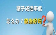 男人精子成活***低能治好吗？有怀孕的可能吗？